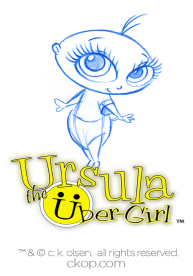 URSULA THE UBER-GIRL™ Logo